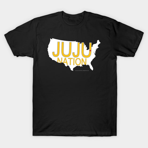 JuJu Nation (White) T-Shirt by FFObserver